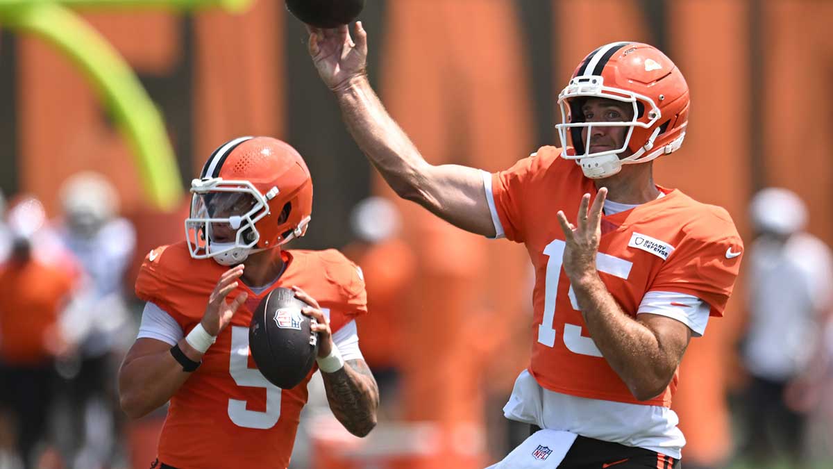 How Joe Flacco was ‘tricked’ by Browns teammates after being named QB1