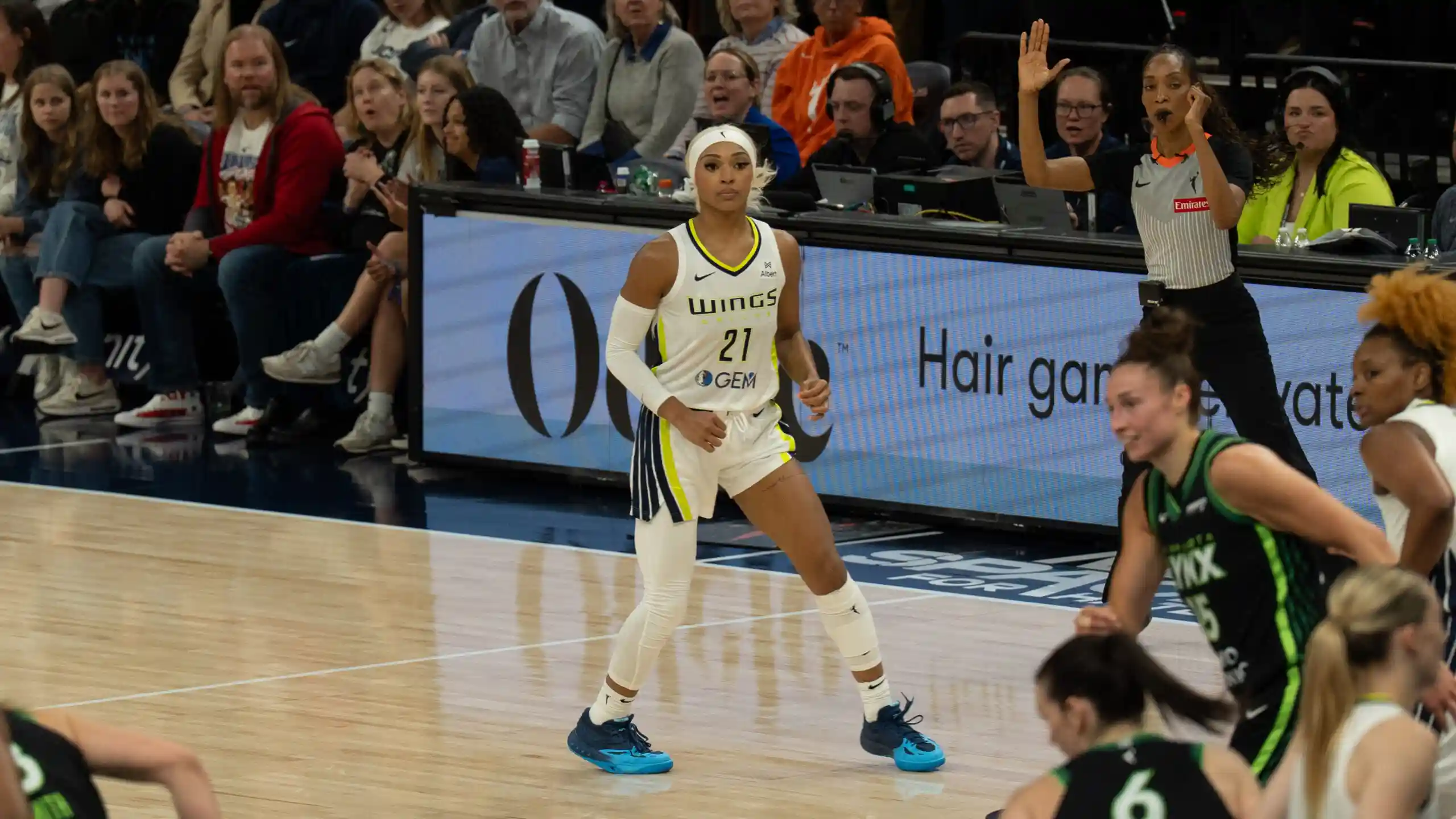 Wings Trade DiJonai Carrington to Lynx as Minnesota Pushes for Title Run