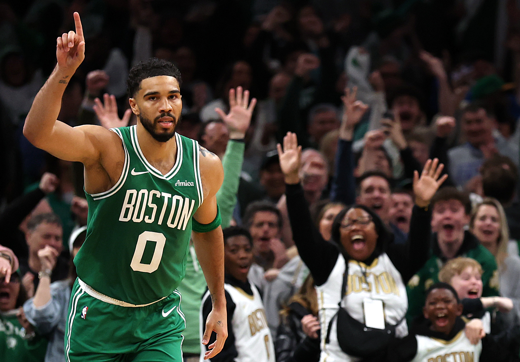Celtics Star Jayson Tatum 'Very Thankful' After Double-Double in Emotional Injury Return