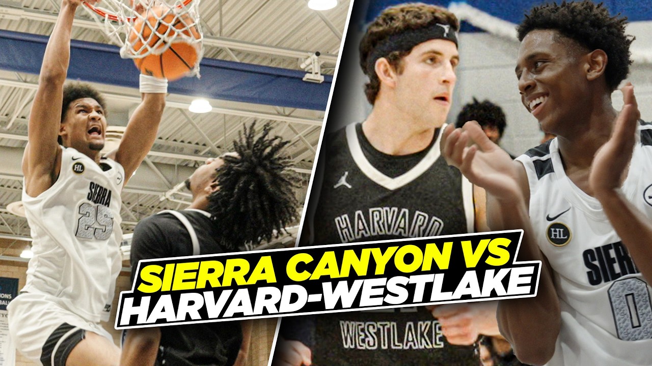 UNC Commit Maximo Adams Goes INSANE Vs Harvard-Westlake In The CIF SS Regional Championship!