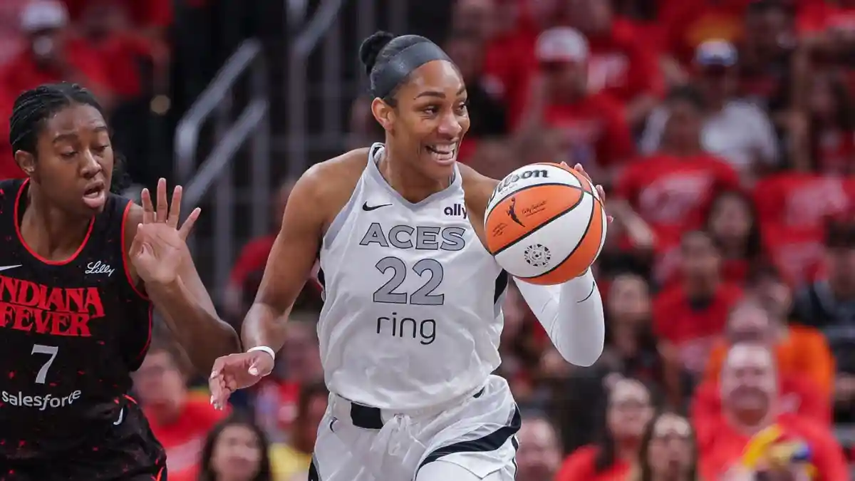 A’ja Wilson Becomes First $5 Million Player in WNBA History, Re-Signs With Las Vegas Aces A'ja Wilson Becomes First $5 Million Player in WNBA History, Re-Signs With Las Vegas Aces